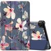 FINTIE Custodia per Samsung Galaxy Tab A7 Lite 8.7'' 2021 SM-T225/T220 - Ultra Sottile Leggero Cover Protettiva Case per Samsung Galaxy Tab A7 Lite 8.7 Pollici, Blooming Hibiscus