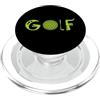 Attrezzature per l'allenamento del Golf Gioco golf Giocatore di golf Palla golf Golf-Sport Golf PopSockets PopGrip per MagSafe
