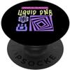 DnB Dance Gift Liquid Drum E Bass DnB PopSockets PopGrip Adesivo
