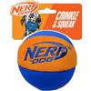 Nerf Dog Hasbro Nerf Cane Grande Ultraplush Trackshot Ball Dog Toy, Arancione/Blu