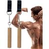 Generisch Ball Grip - Impugnature per trazioni, barra per trazioni Ball Grip, accessorio per arrampicata, maniglie per allenamento della forza, non strappi, portatili per l'allenamento delle dita posteriori e