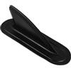 SHINEOFI Pinna per Tavola da Surf Gonfiabile in PVC Versatile e Stabile, Accessorio Nero per Paddleboard per Spiaggia e Principianti