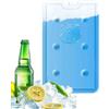 Generico Piastre Di Ghiaccio Sottili Piastra Refrigerante Riutilizzabile A Tenuta