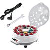 XYFGODEM Lucidatrice e pulitrice automatica per palline da biliardo, compatibile con 16 o 22 WPBA, alloggiamento durevole ABS/PC, base in lega di acciaio, design compatto e stabile