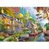 Ravensburger - Puzzle da 1000 pezzi: Down Lane Nn &: Canal Side Lane, puzzle per adulti 70 x 50 cm, puzzle per adulti, per tutta la famiglia, regalo per adulti
