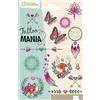 My Mandarine Avenue Mandarine CC054C - Un sacchetto Tattoo' Mania che include 1 foglio di tatuaggi 12,8X9 cm, Boheme