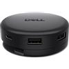 Dell DA326 Docking Station 7-in-1 Travel USB-C DP/HDMI/USB-C/2xUSB/2.5G LAN