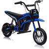 Moto Elettrica per Bambini 24V Raptor X Da 350W Ruote Gonfiabili Freno a Disco S