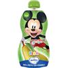 MELLIN Merenda alla frutta, Pouch Disney Mickey Mouse, 100% Frutta, gusto Pera 110g