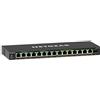 NETGEAR (GS316EP) Switch Ethernet, 16 porte, Gigabit Ethernet LAN PoE Plus (con 15x PoE+ 180W e 1x SFP, switch di rete gestito con IGMP Snooping, QoS, VLAN, senza ventola)
