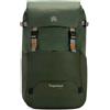 Tropicfeel Shell Backpack Zaino da Viaggio Espandibile 20L-40L BRONZE GREEN