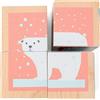 BS Toys Blocchi di legno Animali dell'Artico