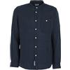WOOLRICH - Camicia in lino - Blu notte