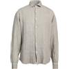 BROOKSFIELD - Camicia in lino - Tortora