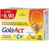 F&F Srl Gola act miele e limone 24 compresse orosolubili - F&F - 974155311