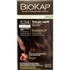 Biokap nutricolor delicato rapid 5,45 castano chiaro miele 135 ml - BIOKAP - 943992786