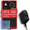 BOSS RC-1 Loop Station con adattatore CA set autentico RC1