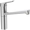 Ideal Standard - Ceraflex, Miscelatore cucina monocomando a bocca alta, Da appoggio orientabile, Cromato