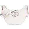 GUESS Calebra Borsa a Spalla Hobo Bianco Crema