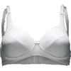 LEPEL Reggiseno BELSENO Art 650 Cotone E Microfibra TG dalla 3° alla 7° Bianco E Nero (5, Bianco)