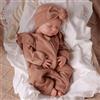 BABESIDE Reborn Bambole in Silicone - 40 cm Bambole Femmina Realistiche Realizzata a Mano - Bambina Neonata Completa di Fascia, Vestiti e Scatola, Adatta a Bambine dai 3 Anni+