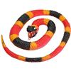 Wild Republic Rubber Snake Corallo, Serpente Giocattolo Di Gomma, Serpente Finto Realistico, Regali Per Bambini, Gioco Educativo, 66 cm