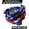 TAKARA TOMY BEYBLADE X CX-00 Drake Brave G4-70I Metal Coat Blue App Event Limited Beycode