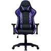 Cooler Master Gaming Chair CALIBER R1S CM CAMO,PURPLE CAMO,PU traspirante,reclinabile da 90 a 180