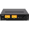 KGUSS FX-Audio- L06 Amplificatore di potenza completamente simmetrico con metro VU - 500W + 500W Dual-TPA3255 HiFi Classe D Stereo Amplificatore Digitale per altoparlanti passivi 2Ω-8Ω, Audio domestico