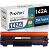 Generico 142A Toner Nero Alta Qualita' Con Chip Compatibile Con HP Laserjet M110w, M130,M139,M140,M142 / Capacità 950 Pagine
