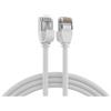 efbe Schott Cavo patch RJ45 Cat.6A U/FTP TPE -- 4 mm ultraflessibile bianco 1,5 m