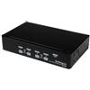 StarTech.com Switch KVM USB 4 porte, montabile a rack 1U, con OSD
