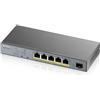 Zyxel GS1350-6HP-EU0101F switch di rete Gestito L2 Gigabit Ethernet