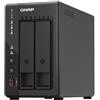 QNAP TS-253E NAS Tower Intel® Celeron® J6412 8 GB 0 TB QNAP QTS Nero
