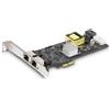 StarTech.com Scheda di Rete PoE NBASE-T a 2 Porte da 2,5 Gb, NIC Multi-Gigabit