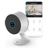 Nedis WIFICI08CWT | Telecamera Wi-Fi smart da interno | 3MP 1296p Full HD | Visione notturna | Rilevamento movimento | Audio bidirezionale | Cloud e microSD | Bianca