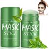 okalabandee 2 Pezzi Green Mask Stick, Green Mask Stick Per Pulizia Profonda, Maschera Al Tè Verde Per Viso, Pulizia Profonda Dei Pori, Schiarimento Della Pelle, Tutti I Tipi Di Pelle