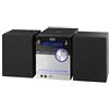 Trevi HCX 10D8 DAB Sistema Stereo Hi-Fi Digitale DAB+/FM CD MP3 USB Wireless, Stereo Compatto 30W con Display LCD, Telecomando, AUX-IN e 5 Equalizzazioni Audio