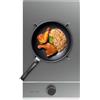 Cecotec Piastra a gas 1 fuoco Bolero Squad GN 1200S Inox. 3,5 kW, pronta per gas naturale, acciaio inox, griglie singole in ghisa, bruciatore wok tripla corona, accensione elettrica
