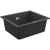 Grohe K700U Lavello in Materiale Composito Sottotop, Vasca Singola, Granite Black, 53.3 x 45.7 cm