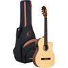 Ortega Guitars Chitarra Concerto Thinline Elettro-acustica - Serie Family - Slim Neck - include Gig Bag - top in mogano/abete (RCE125SN)