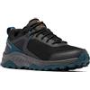 Columbia Trailstorm Ascend WP, Scarpe da trekking basse Uomo, Black/Night Wave , 43 EU