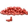 Wissner® imparare attivamente - Set di 100 personaggi/coni halma in rosso 24 x 12 mm - RE-Wood®