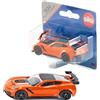 Siku 1534, Chevrolet Corvette ZR1, Arancione,Nero, Cofano apribile, Auto giocattolo per bambini