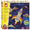 Janod - Set Multiattività 13 Creazioni Esplorazione dello Spazio - Les Ateliers du Calme - Kit attività Creative Bambini - Abilità Fino-Motorie e Concentrazione - dai 7 Anni, J07876