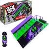 Tech Deck, Nyjah Rail Shredder Skatepark, X-Connect Park Creator, Set di Rampe Personalizzabile con Fingerboard Speciale, Giocattoli per Bambini da 6 Anni in su