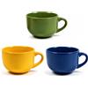 Set 3 Tazze da Colazione in Porcellana 450 ml