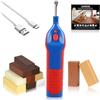 SZ-KARIDGE Set di riparazione in laminato, cera dura, per parquet, vinile, riparare mobili, cera, stucco per legno, riparazione di cera, per graffi, danni, foratura, riparazione, mobili in legno, PVC
