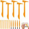 PEUTIER Kit di Strumenti per Scavi di Dinosauri da 15 Pezzi, Kit di Scavo di Fossili di Dinosauri con Mini Martello Scalpello Pennello Kit di Strumenti per Scavi Archeologici per Ragazze Ragazzi