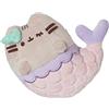 Aurora World -Aurora, 61516, Sirenetta Pusheen Piccola, Peluche Ecologico, Rosa e Viola, Colore Rosa e Viola